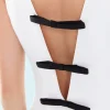 ENDLESS ROSE Tops*- Back Bow Mini Dress WHITE/BLACK