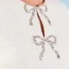 ENDLESS ROSE Tops*- Bow Embellished Mini Dress IVORY