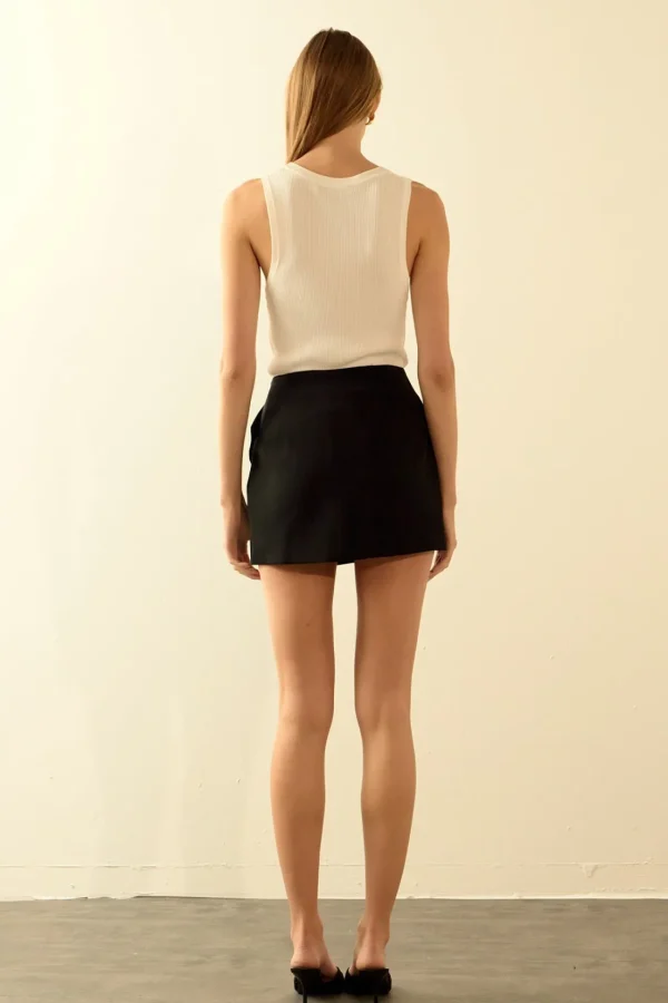 ENDLESS ROSE Tops*- Bow Mini Skort