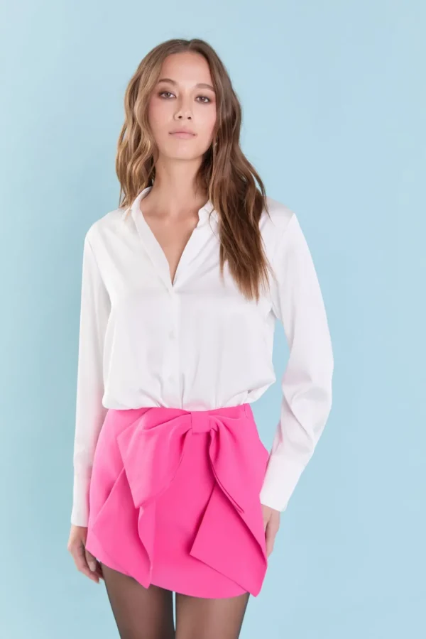 ENDLESS ROSE Tops*- Bow Mini Skort