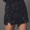 ENDLESS ROSE Tops*- Cut Out Mini Skort BLACK