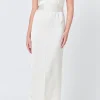 ENDLESS ROSE Tops*- Deep V Maxi Dress CHAMPAGNE