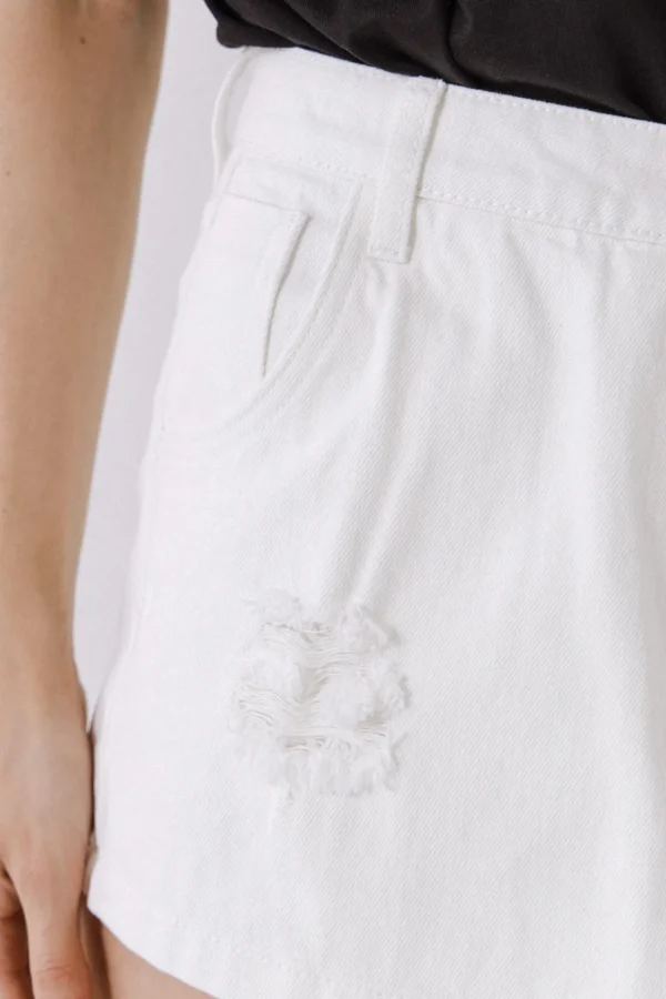 ENDLESS ROSE Tops*- Denim Skort