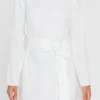 ENDLESS ROSE Tops*- Draped Dress With Belt