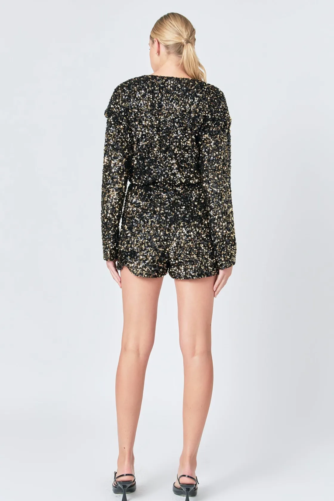 endless_rose__dual_colore_2.webp ENDLESS ROSE Tops*- Dual Colored Sequin Romper