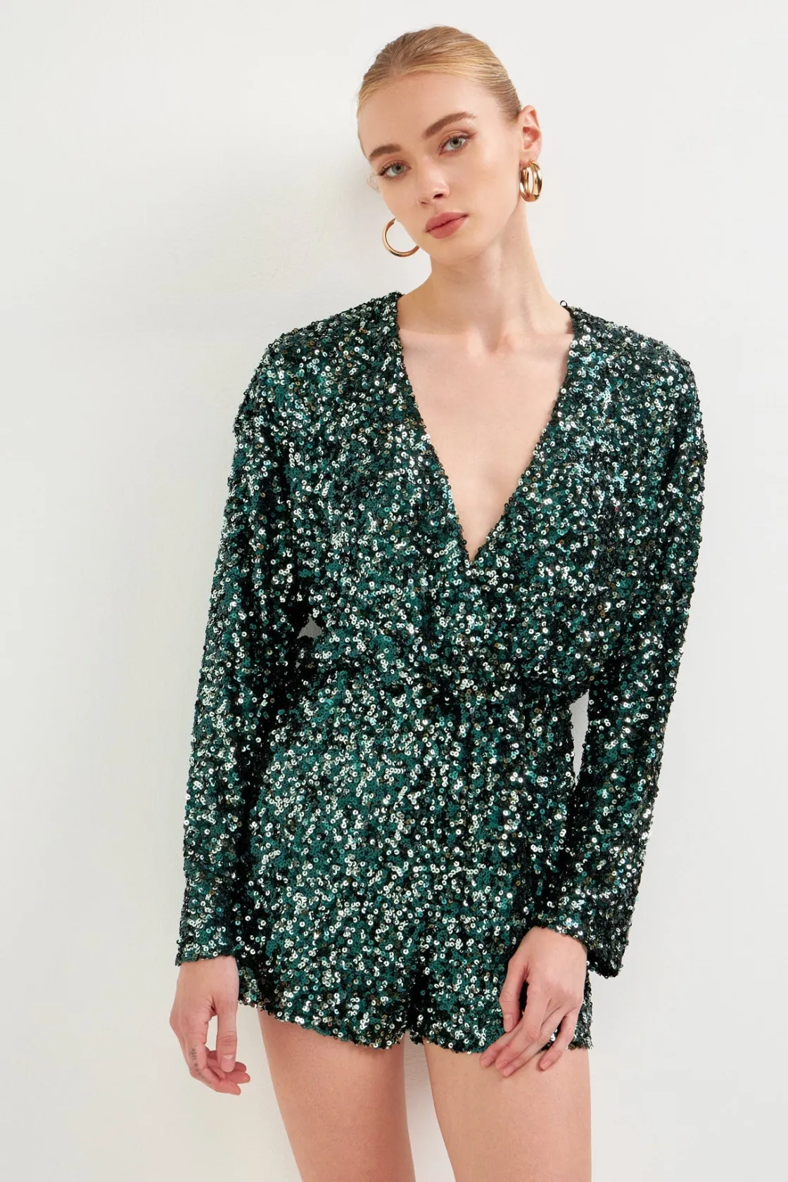 endless_rose__dual_colore_8.webp ENDLESS ROSE Tops*- Dual Colored Sequin Romper