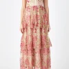 ENDLESS ROSE Tops*- Floral Embroidered Maxi Dress PINK