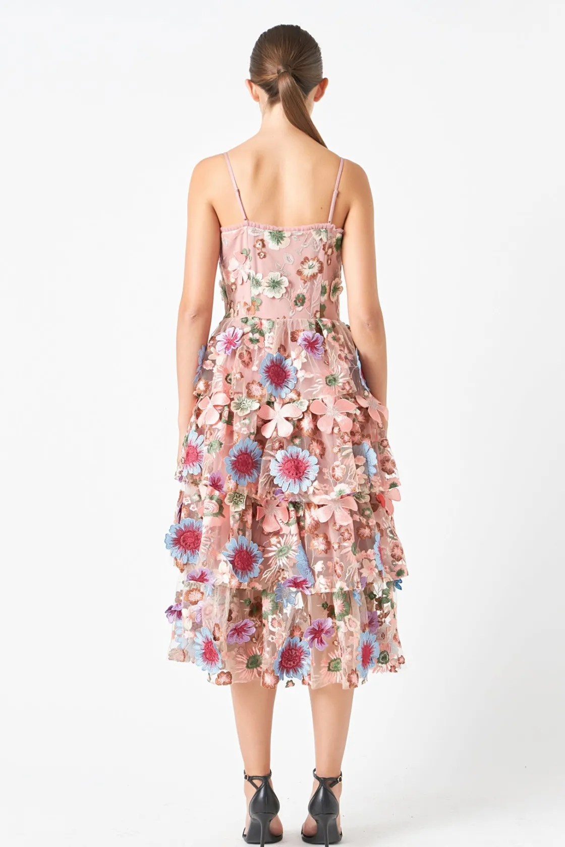 endless_rose__floral_embr_2-2.webp ENDLESS ROSE Tops*- Floral Embroidered Midi Dress MAUVEMULTI