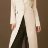 ENDLESS ROSE Tops*- Front Slit Long Jacket