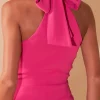 ENDLESS ROSE Tops | One Pieces*- Front Tie Strapless Jumpsuit FUCHSIA