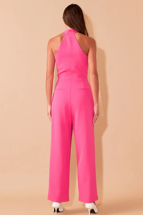 ENDLESS ROSE Tops | One Pieces*- Front Tie Strapless Jumpsuit FUCHSIA
