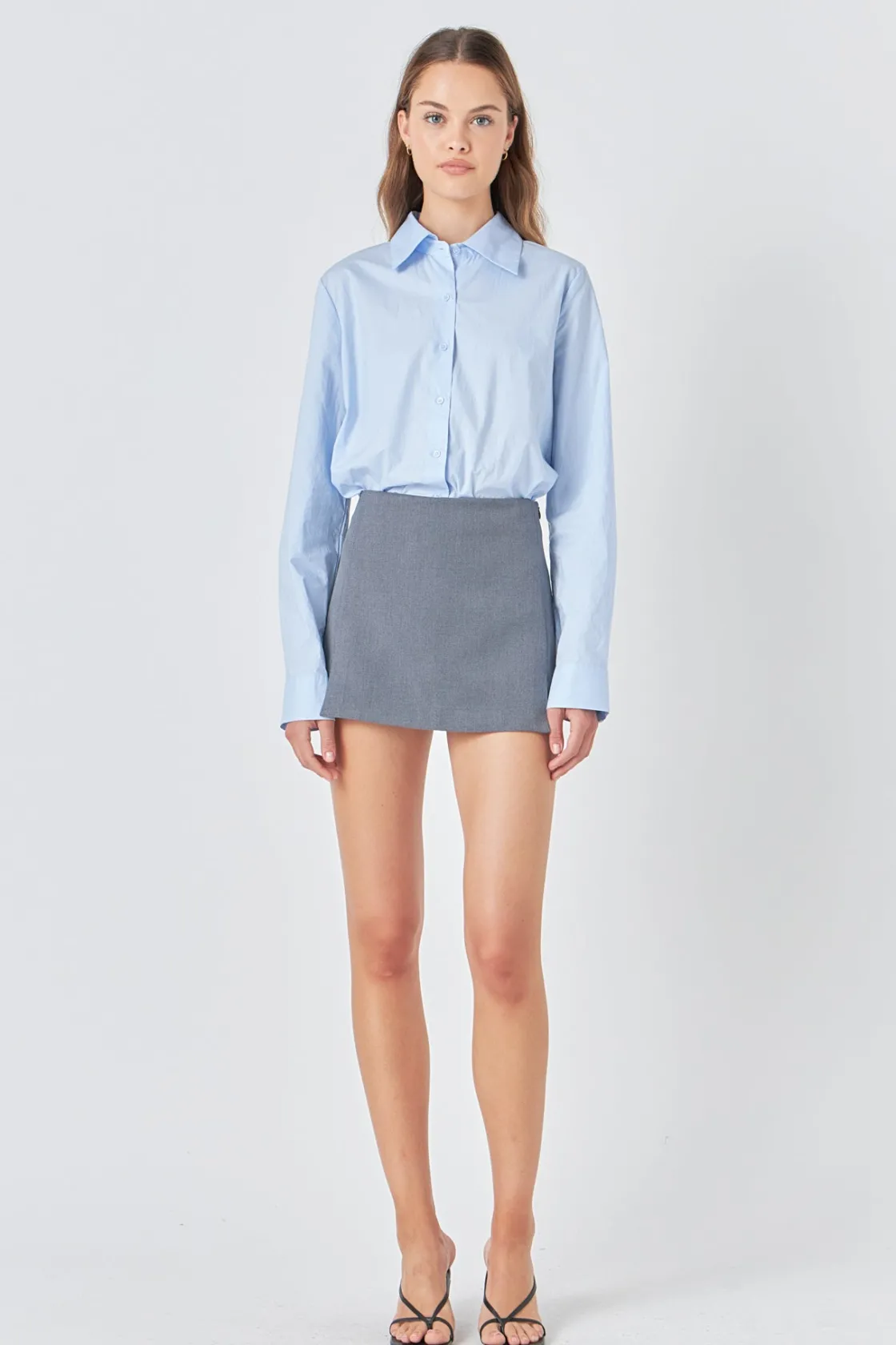 endless_rose__high_waiste_4-2.webp ENDLESS ROSE Tops*- High Waisted Slit Hem Mini Skort