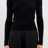 ENDLESS ROSE Tops*- Knit Wrap Sweater