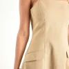 ENDLESS ROSE Tops*- Linen Maxi Dress