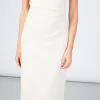 ENDLESS ROSE Tops*- Mina Strapless Midi Dress CREAM