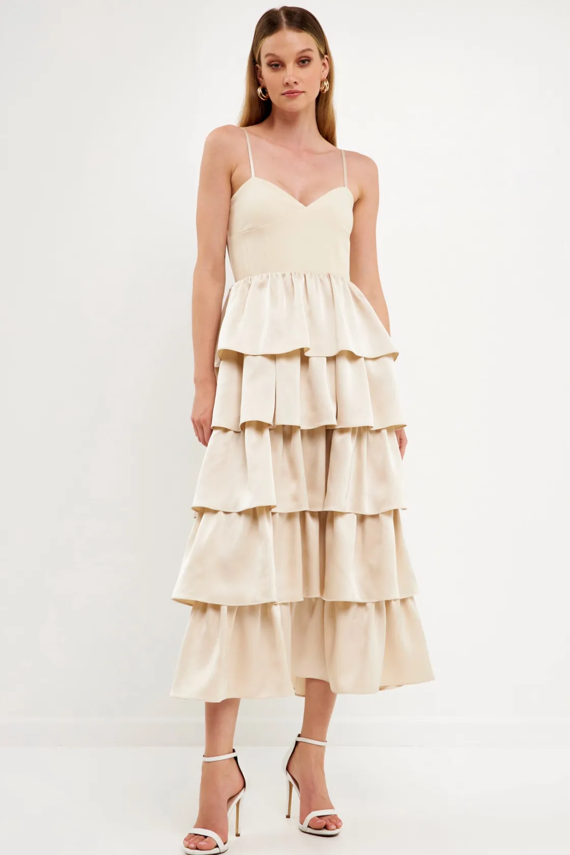 endless_rose__mixed_media_4-1.webp ENDLESS ROSE Tops*- Mixed Media Maxi Dress
