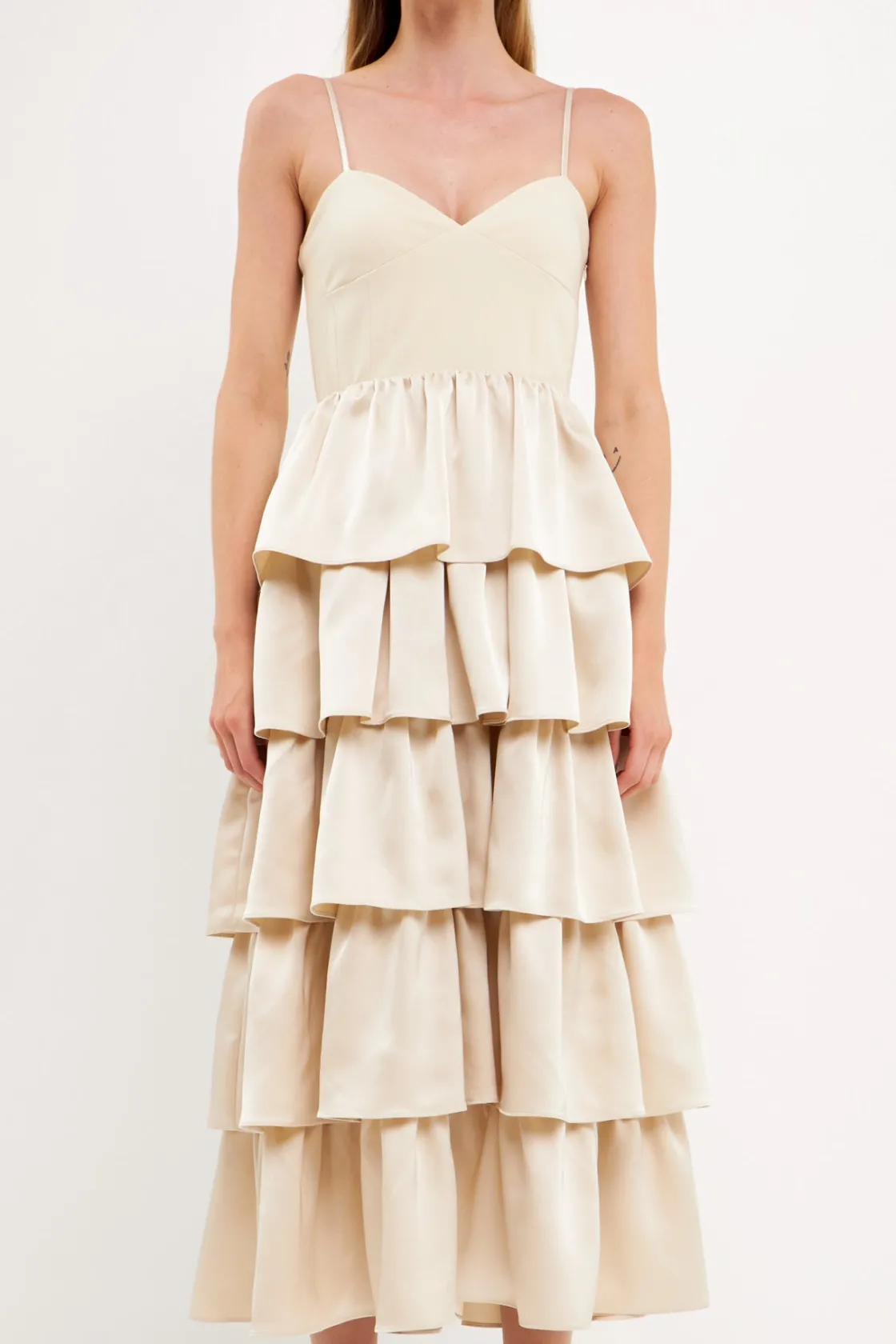 endless_rose__mixed_media_5-1.webp ENDLESS ROSE Tops*- Mixed Media Maxi Dress