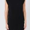 ENDLESS ROSE Tops*- Mock Neck Sleeveless Knit Mini Dress