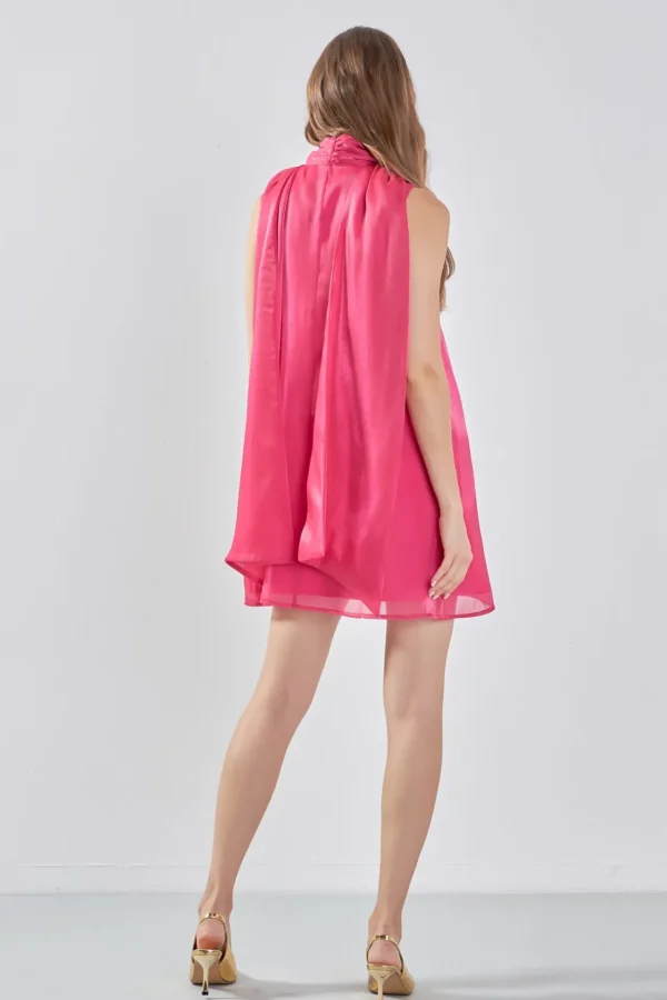 ENDLESS ROSE Tops*- Organza Mini Dress
