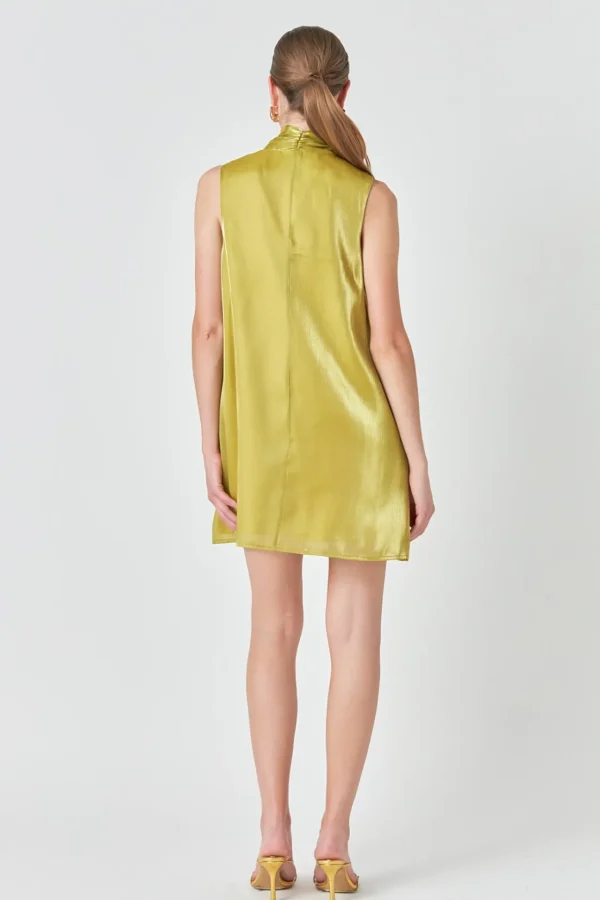 ENDLESS ROSE Tops*- Organza Mini Dress