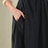 ENDLESS ROSE Tops*- Ruffled Maxi Dress BLACK