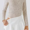 ENDLESS ROSE Tops*- Sequins Bodysuit