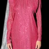 ENDLESS ROSE Tops*- Sequins Long Sleeve Shift Mini Dress