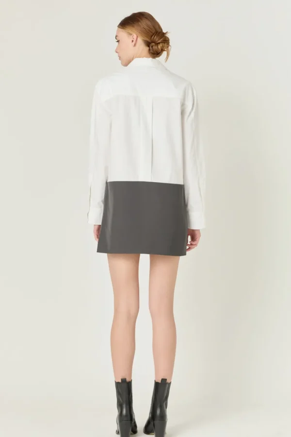 ENDLESS ROSE Tops*- Shirt Mini Dress