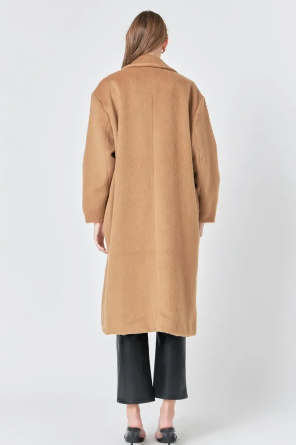 ENDLESS ROSE Tops*- Single Button Coat