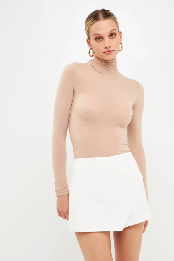 ENDLESS ROSE Tops*- Single Wrap Skort
