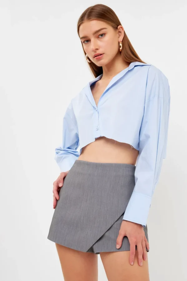 ENDLESS ROSE Tops*- Single Wrap Skort