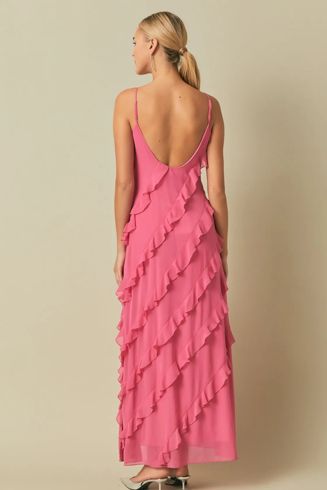 endless_rose__slip_ruffle_7.webp ENDLESS ROSE Tops*- Slip Ruffled Dress