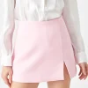ENDLESS ROSE Tops*- Slit Detail Skort