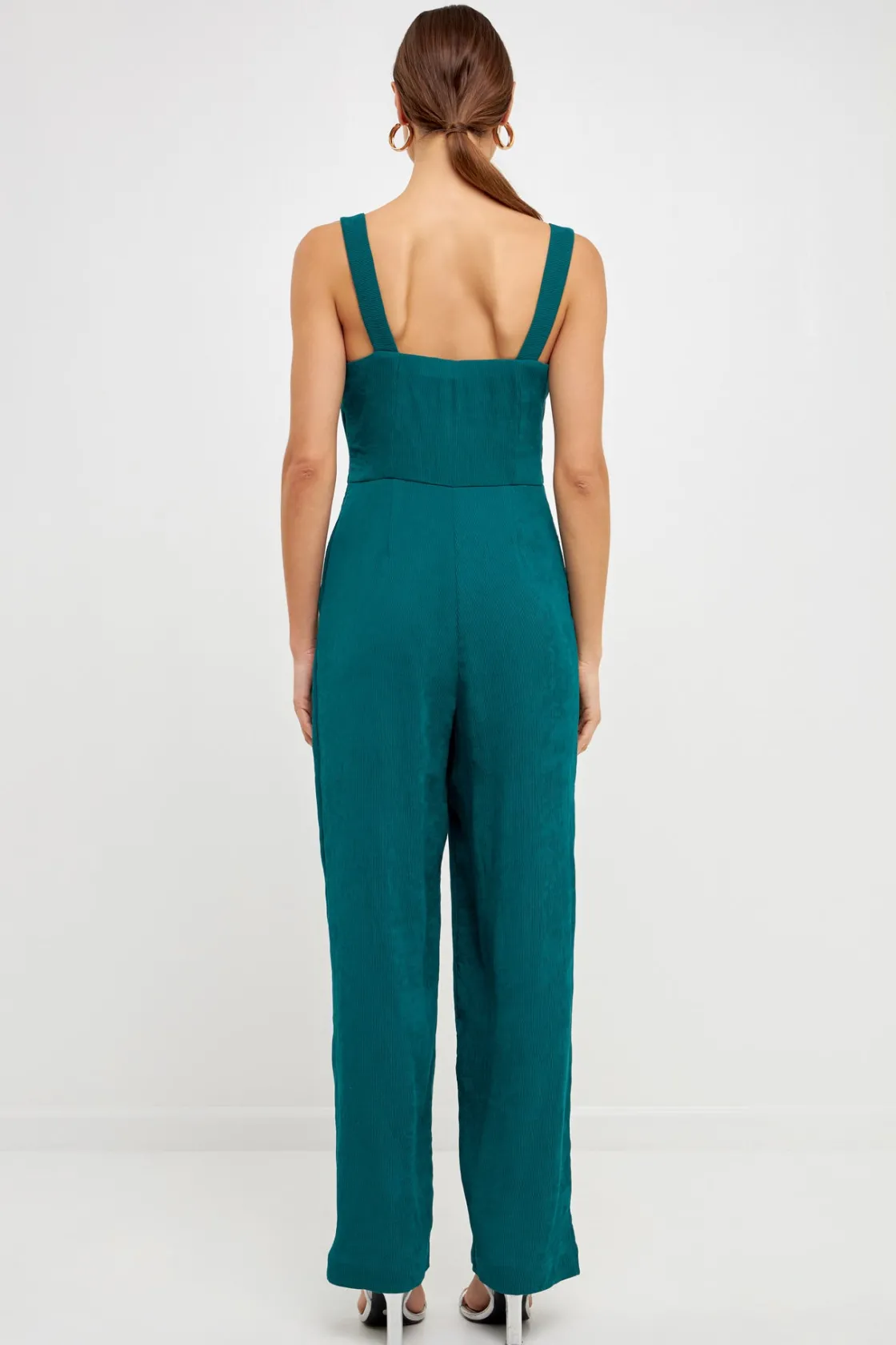 endless_rose__soft_touch__7.webp ENDLESS ROSE Tops | One Pieces*- Soft Touch Plisse Twist Jumpsuit