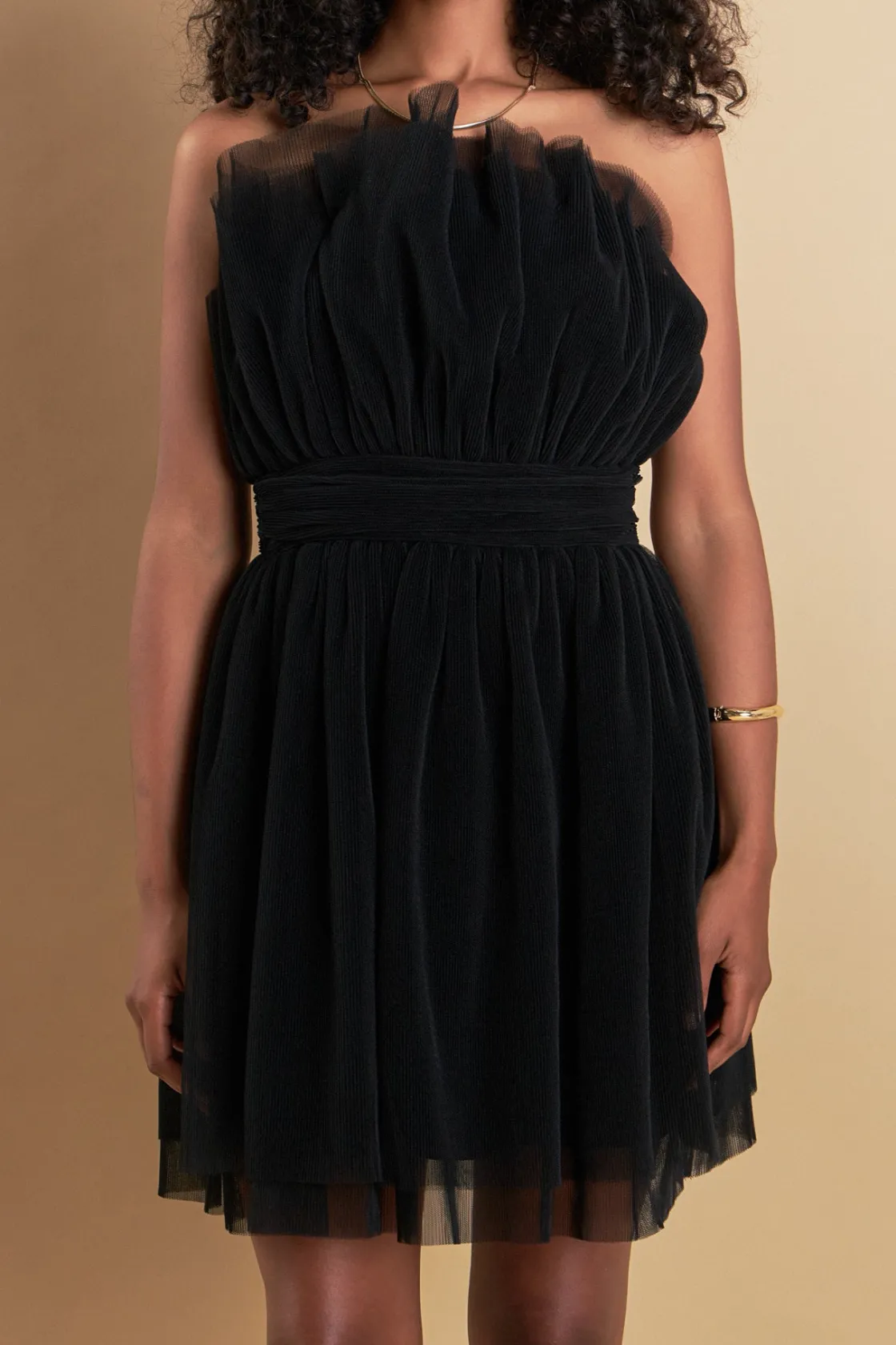 endless_rose__strapless_m_0.webp ENDLESS ROSE Tops*- Strapless Mini Tulle Dress