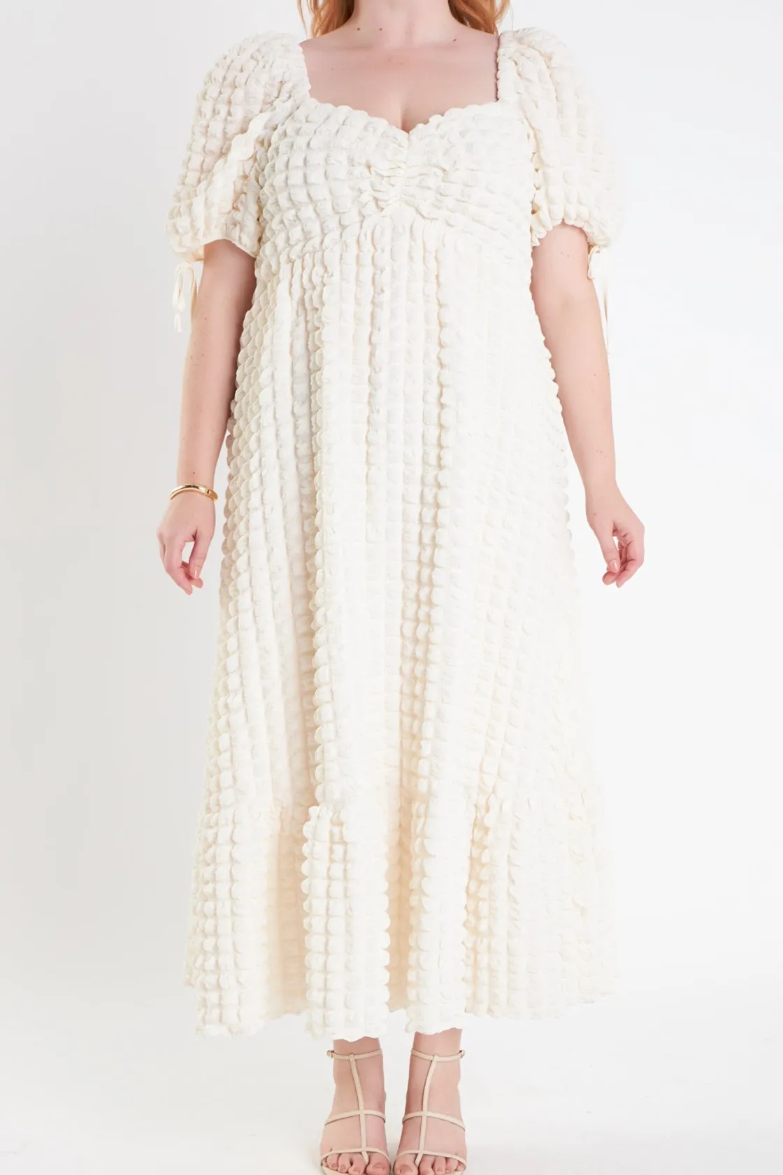 endless_rose__textured_ma_0.webp ENDLESS ROSE Tops*- Textured Maxi Dress IVORY