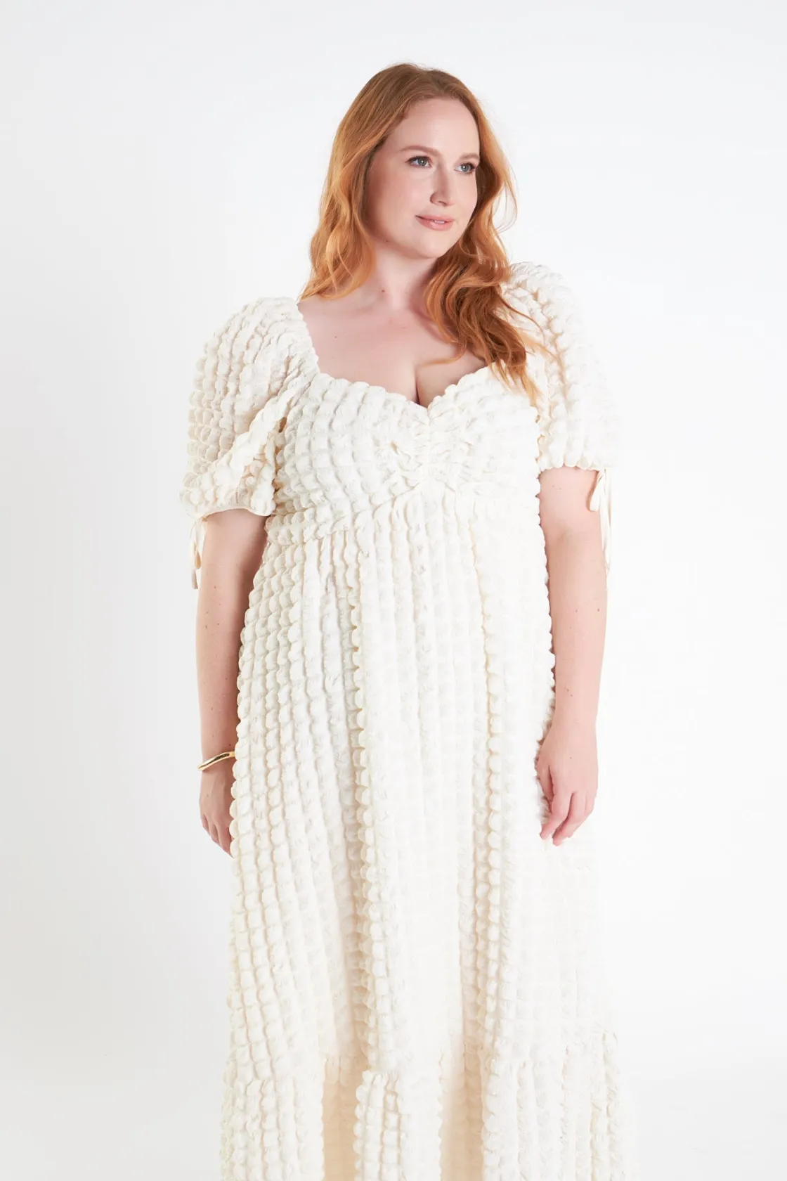 endless_rose__textured_ma_3.webp ENDLESS ROSE Tops*- Textured Maxi Dress IVORY