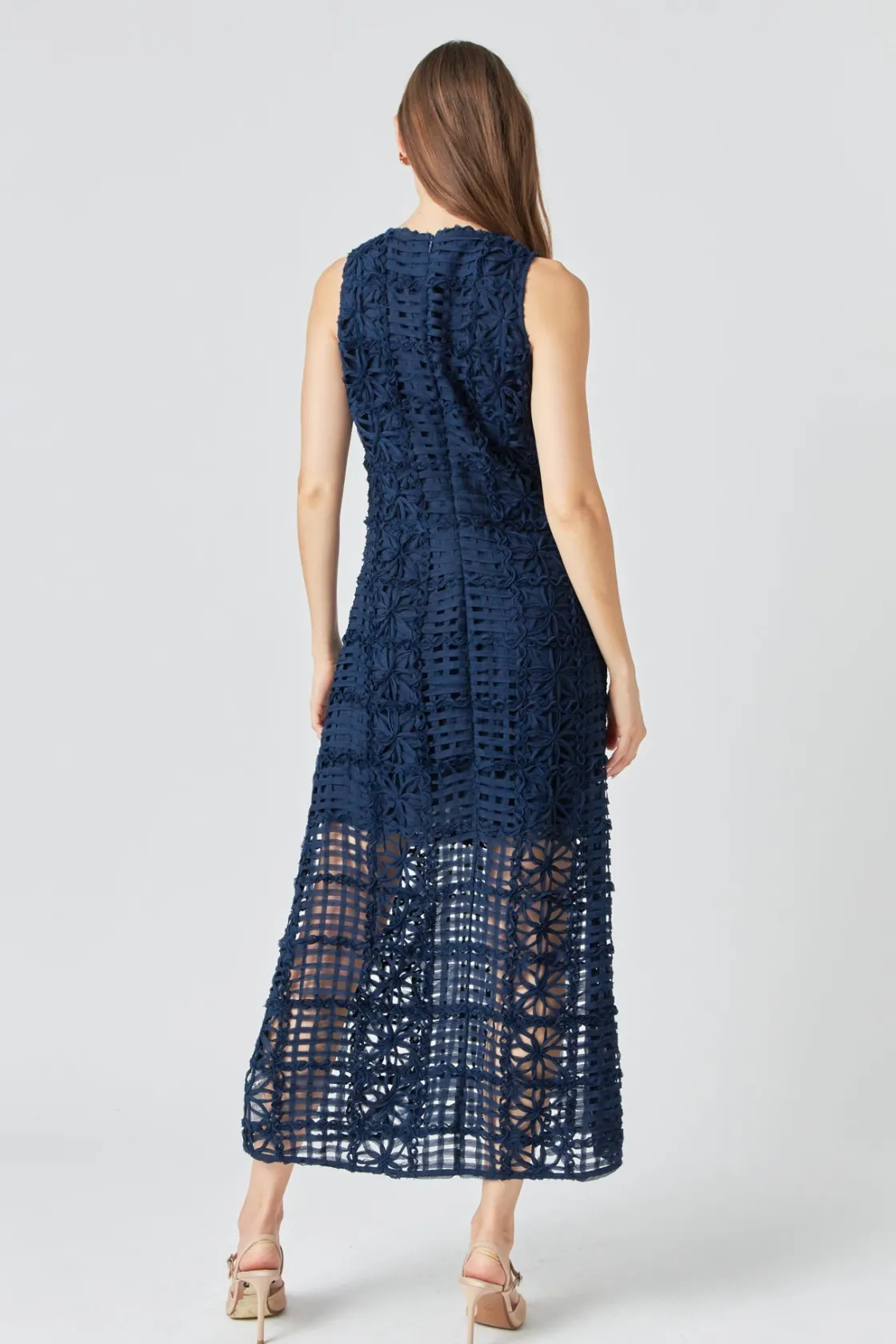 endless_rose__textured_sl_17.webp ENDLESS ROSE Tops*- Textured Sleeveless Maxi Dress