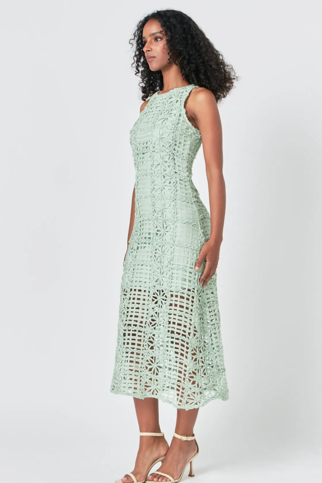 endless_rose__textured_sl_6.webp ENDLESS ROSE Tops*- Textured Sleeveless Maxi Dress