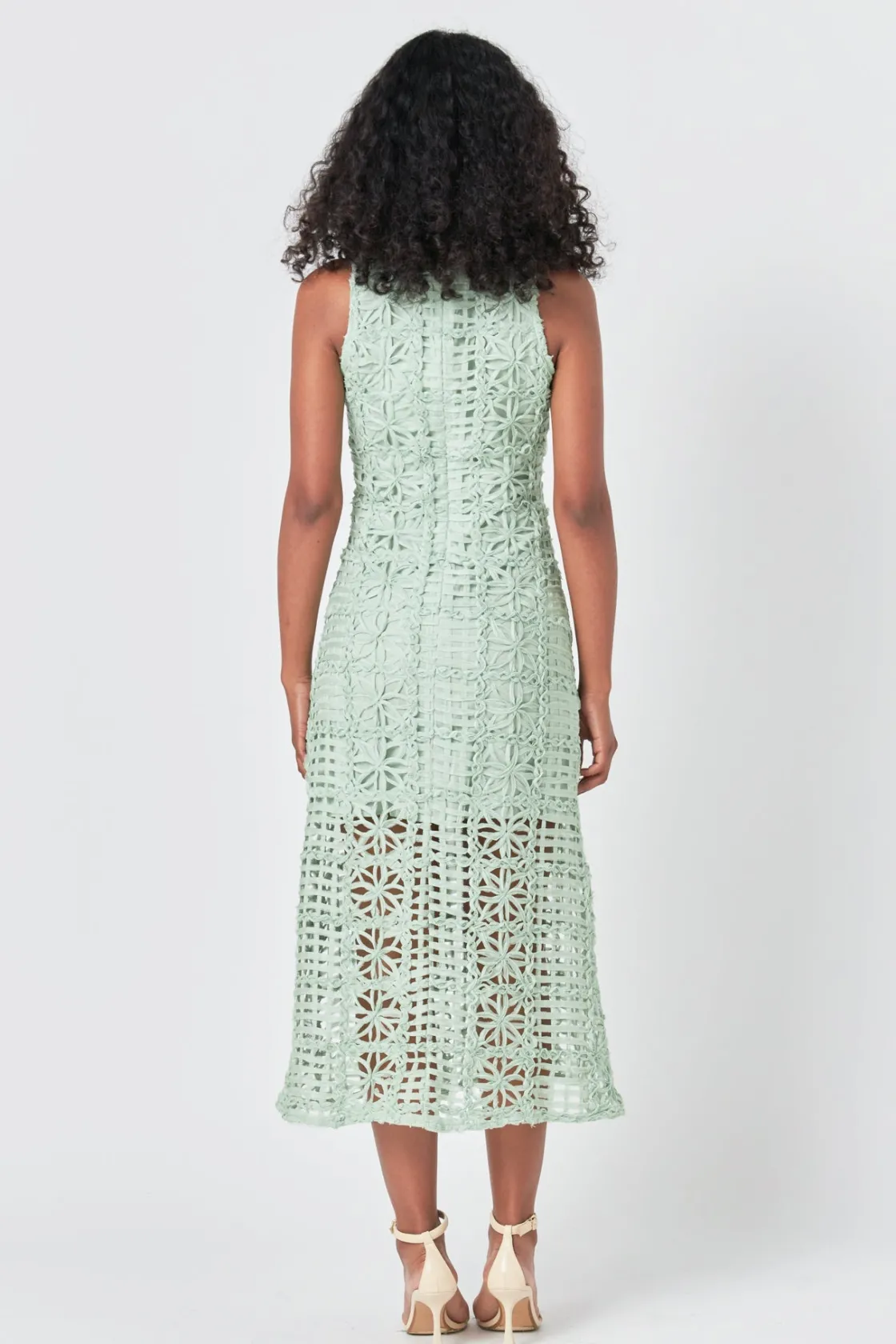 endless_rose__textured_sl_7.webp ENDLESS ROSE Tops*- Textured Sleeveless Maxi Dress