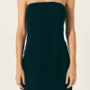 ENDLESS ROSE Tops*- Tube Mini Dress BLACK