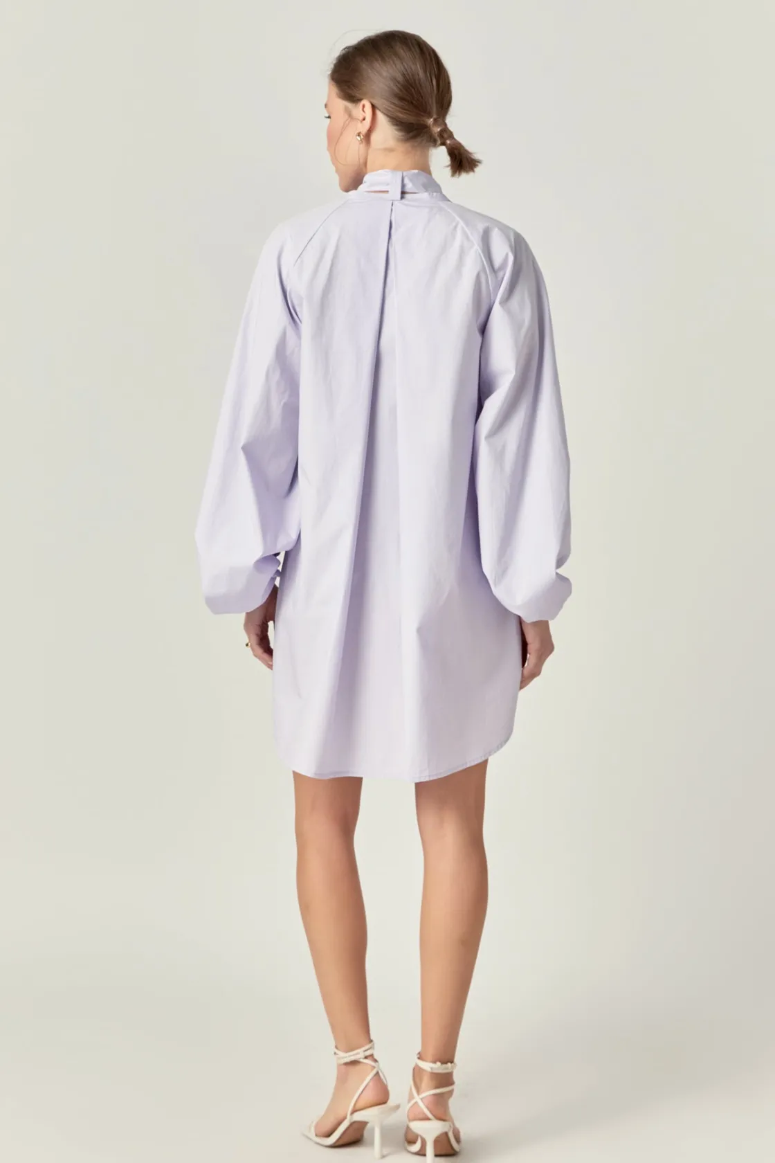 english_factory__billow_b_2.webp ENGLISH FACTORY Tops*- Billow Belted Mini Dress