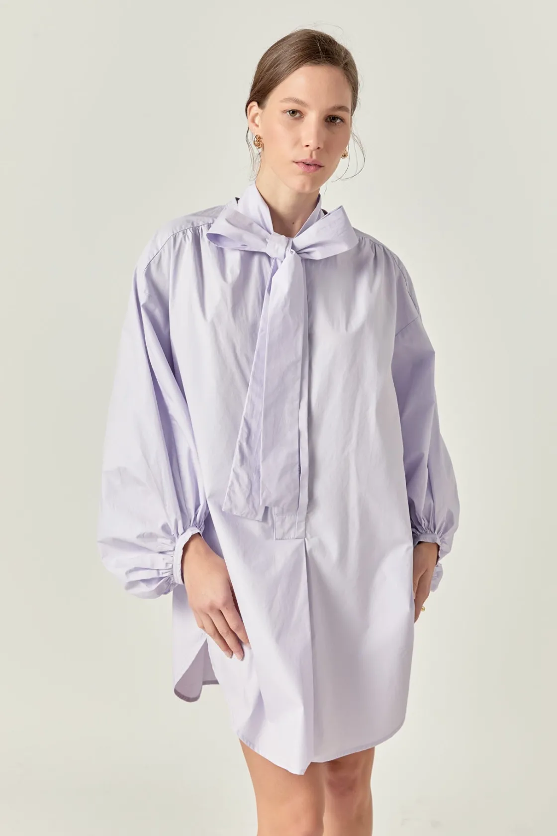 english_factory__billow_b_3.webp ENGLISH FACTORY Tops*- Billow Belted Mini Dress