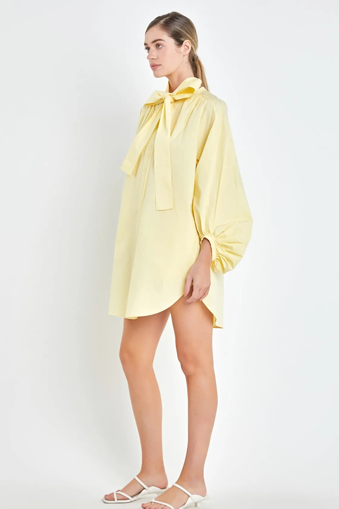 english_factory__billow_b_6.webp ENGLISH FACTORY Tops*- Billow Belted Mini Dress