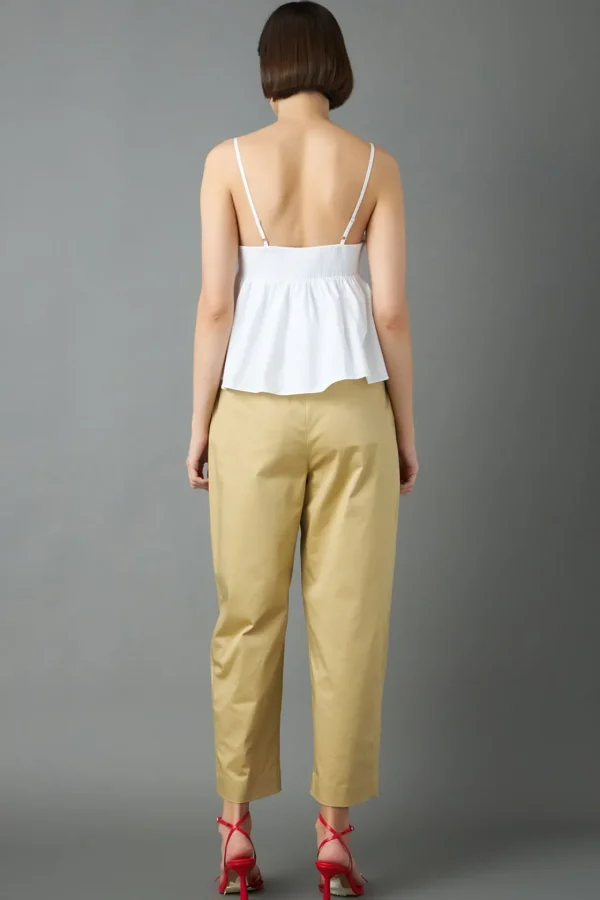 ENGLISH FACTORY Tops*- Bow Peplum Top