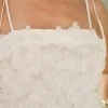 ENGLISH FACTORY Tops*- Charlotte Flower Sleeveless Mini Dress OFFWHITE