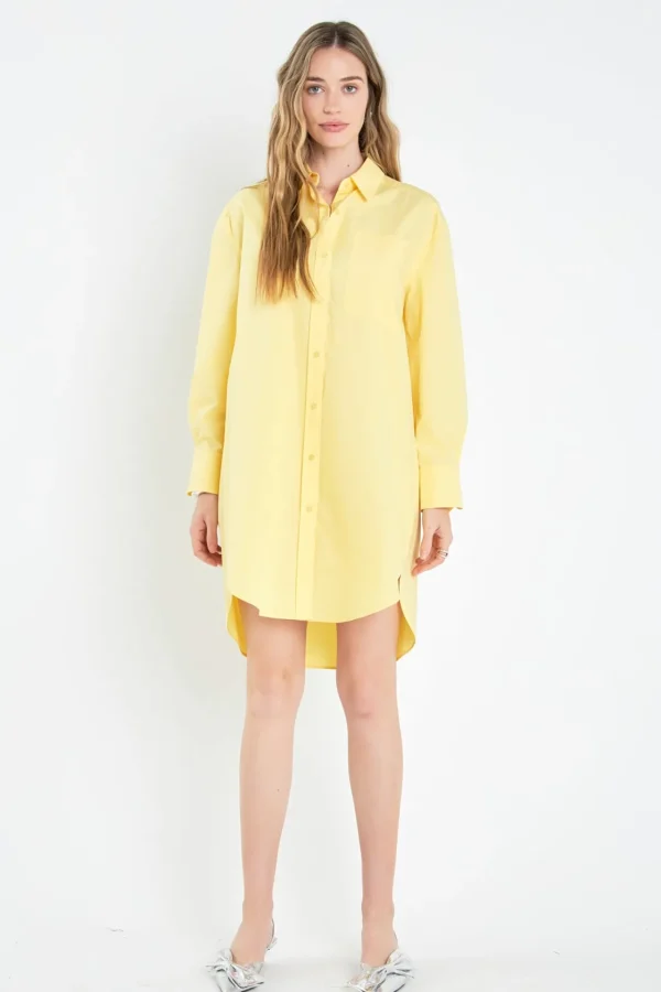 ENGLISH FACTORY Tops*- Classic Collared Dress Shirt