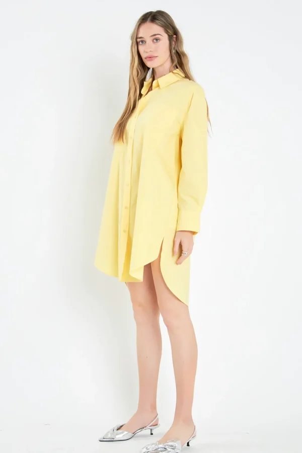 ENGLISH FACTORY Tops*- Classic Collared Dress Shirt