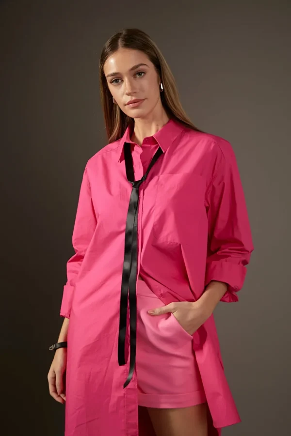 ENGLISH FACTORY Tops*- Classic Collared Dress Shirt