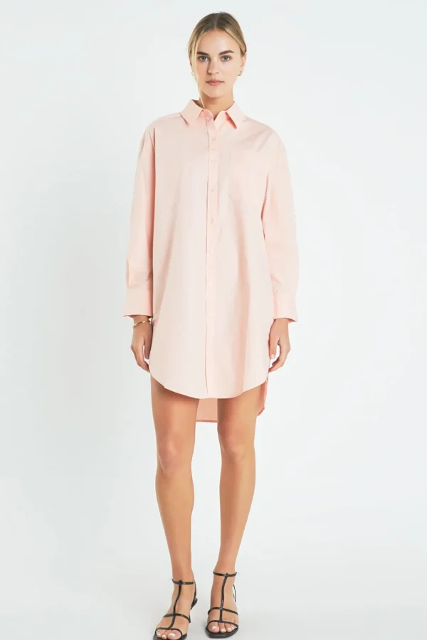 ENGLISH FACTORY Tops*- Classic Collared Dress Shirt